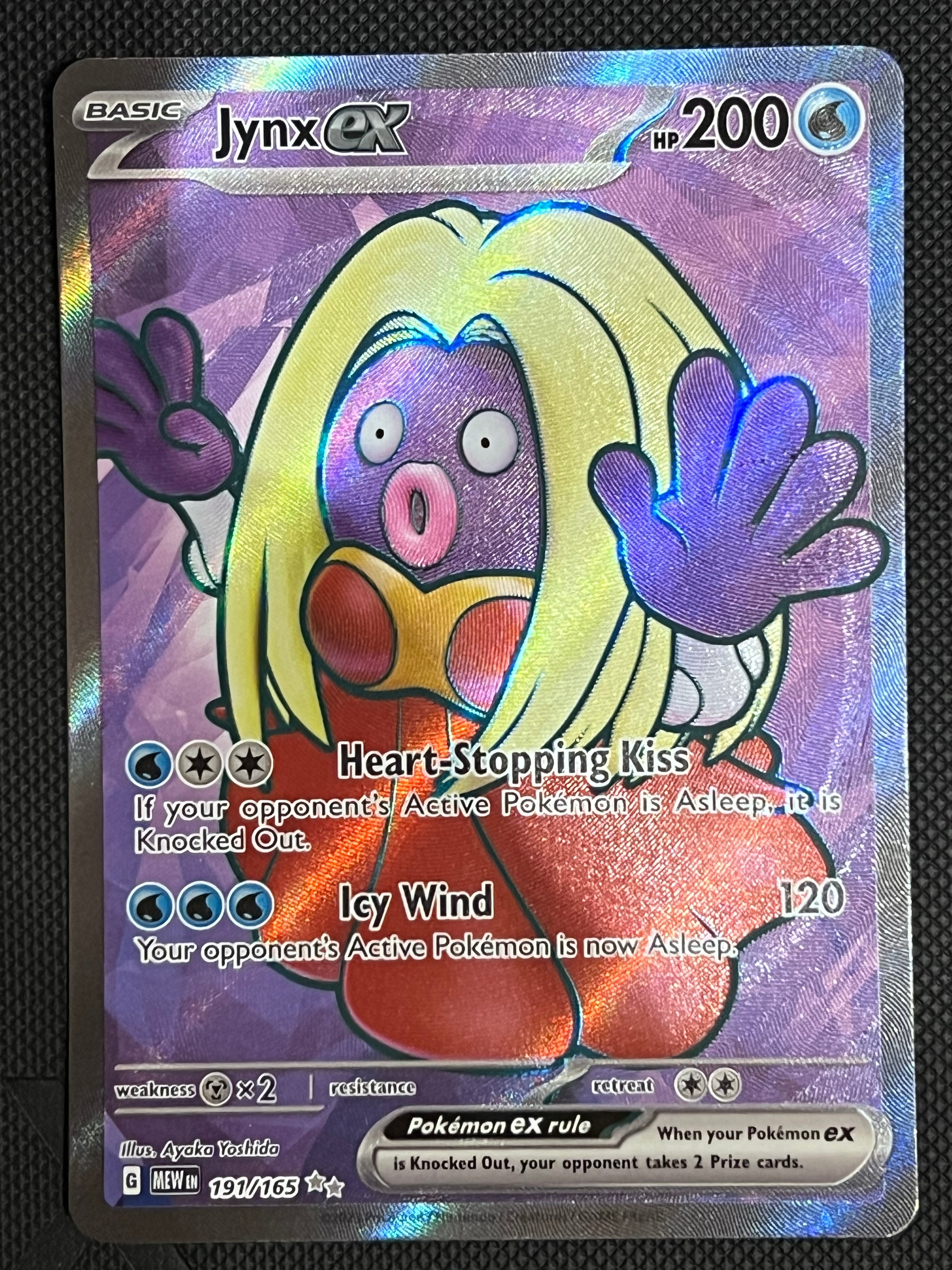 Jynx EX Pokemon 151 Pokemon Card