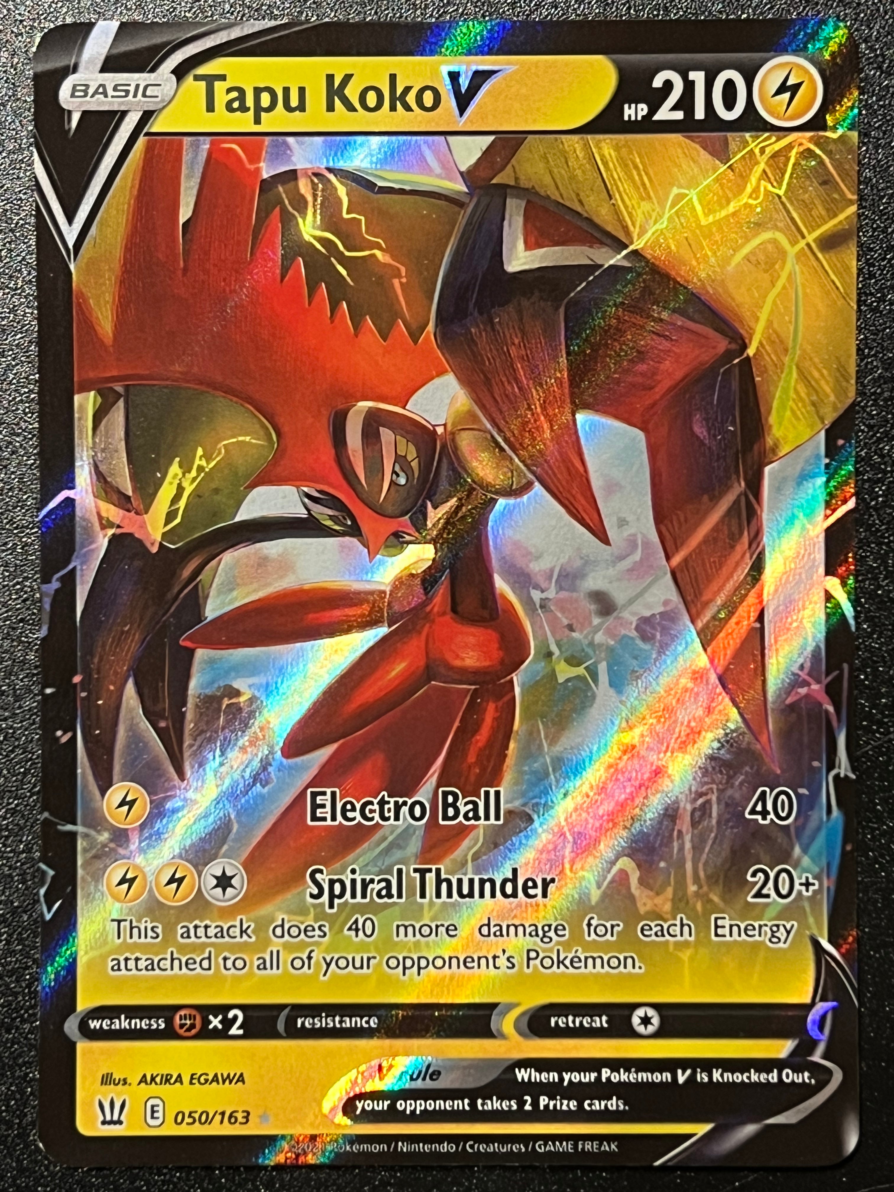 Tapu Koko V - Battle Styles Pokémon card 050/163