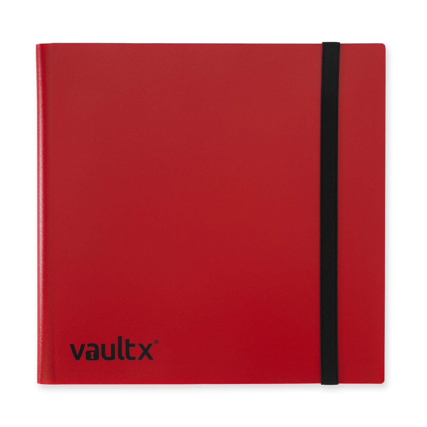 VaultX 12-Pocket Strap Binder - Red