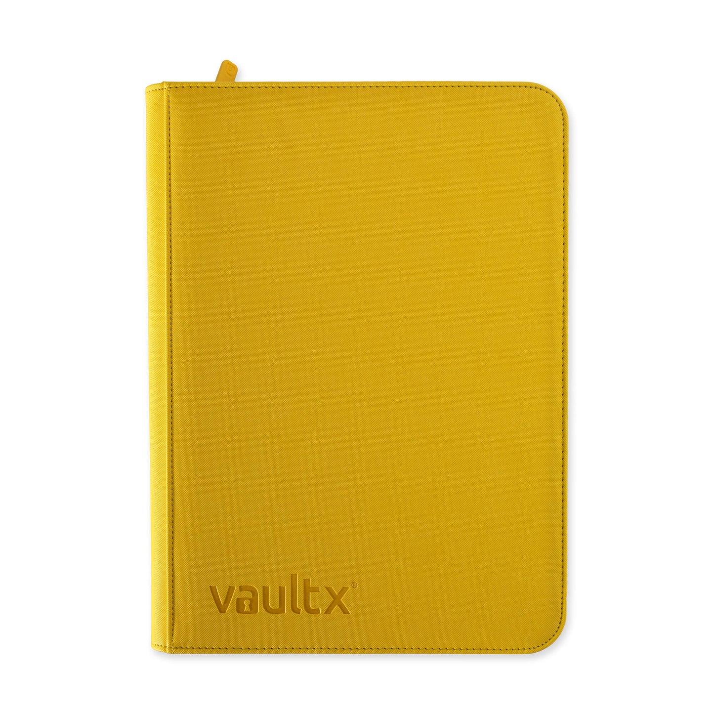 VaultX 9-Pocket Exo-Tec Zip Binder - Sunrise Yellow