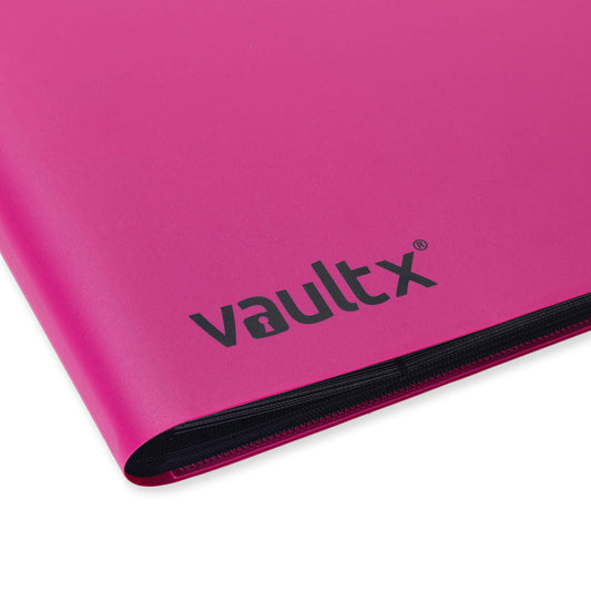 VaultX 9-Pocket Strap Binder - Pink