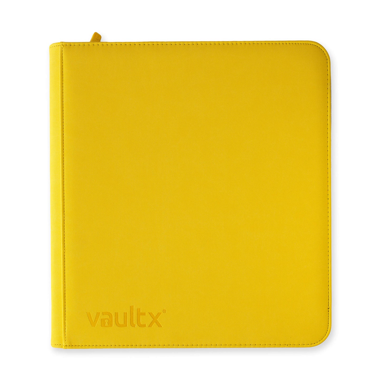 VaultX 12-Pocket Exo-Tec Zip Binder - Sunrise Yellow