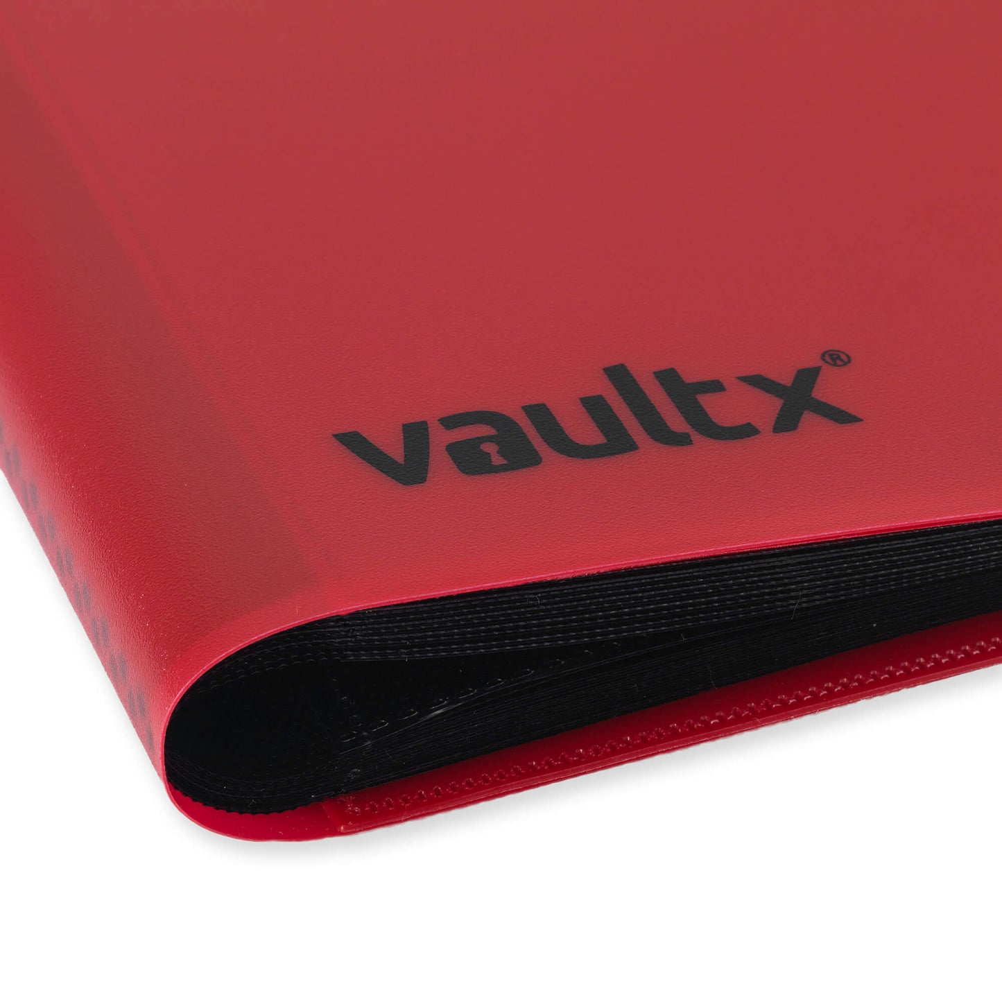 VaultX 12-Pocket Strap Binder - Red