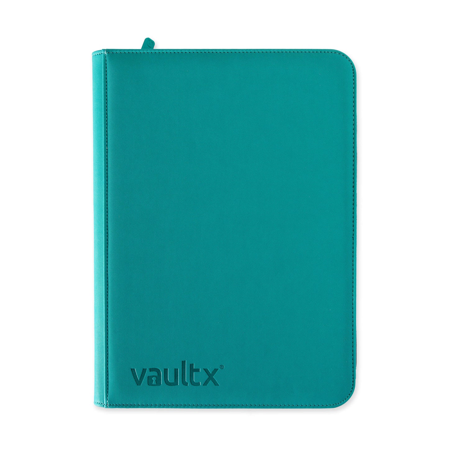 VaultX 9-Pocket Exo-Tec Zip Binder - Ocean Blue