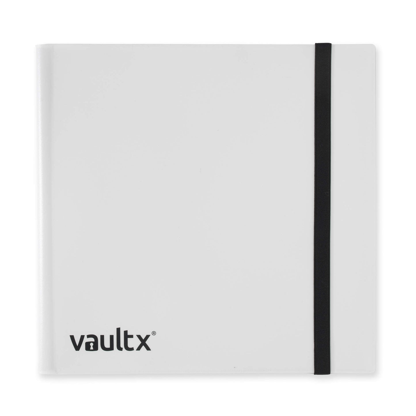 VaultX 12-Pocket Strap Binder - White