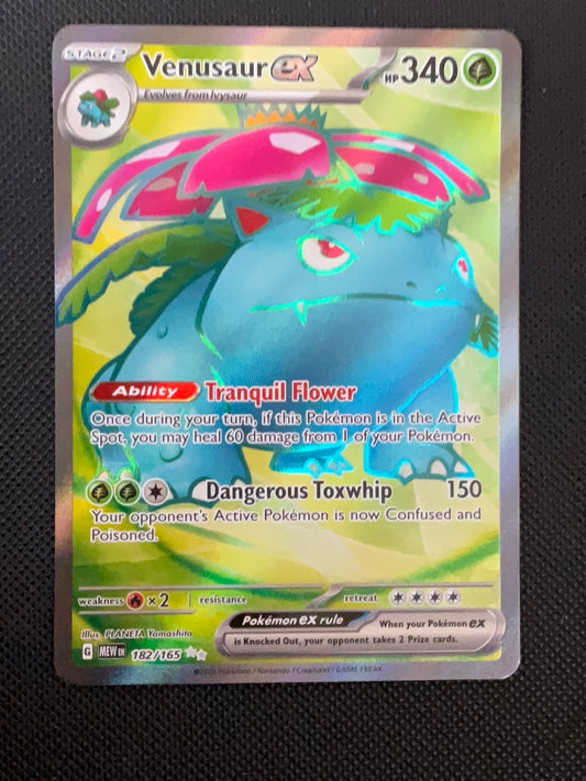 182/165 Venusaur Ex -  Pokémon 151 Ultra Rare