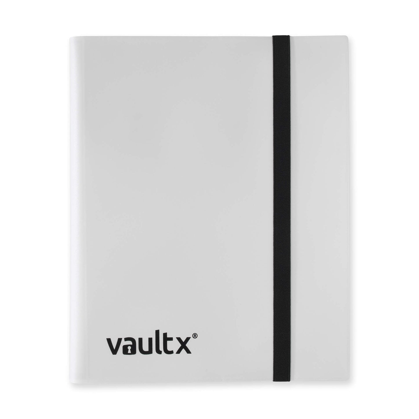 VaultX 9-Pocket Strap Binder - White