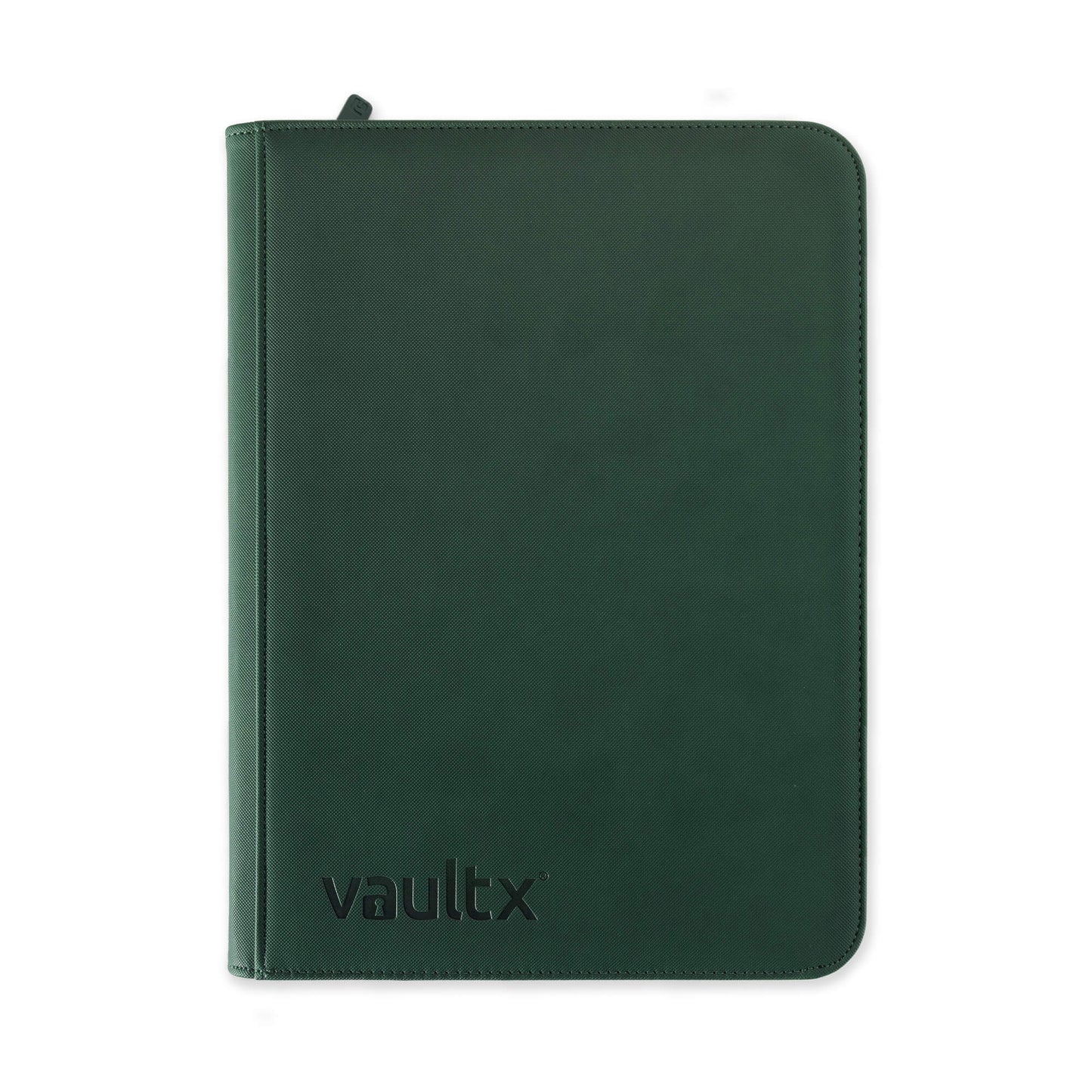 VaultX 9-Pocket Exo-Tec Zip Binder - Forest Green