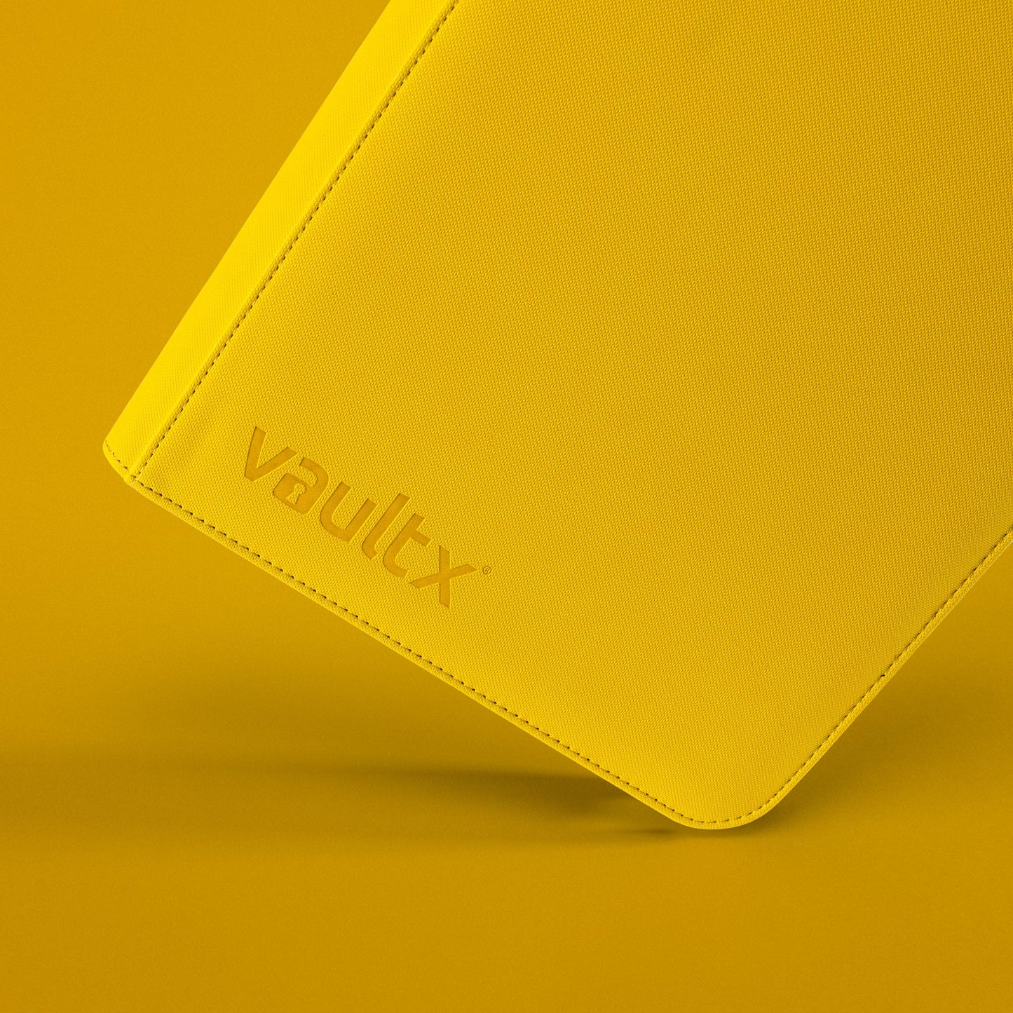 VaultX 9-Pocket Exo-Tec Zip Binder - Sunrise Yellow