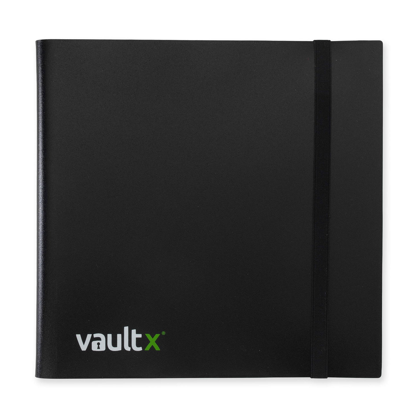 VaultX 12-Pocket Strap Binder - Black