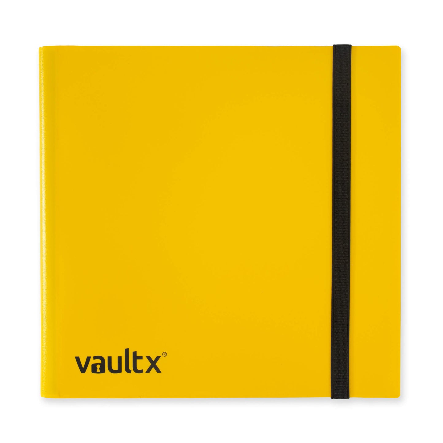 VaultX 12-Pocket Strap Binder - Yellow