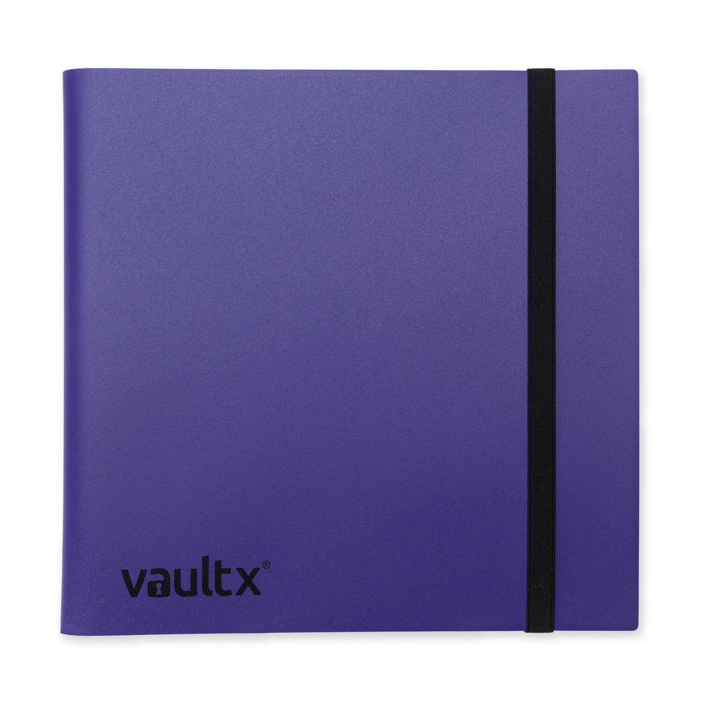 VaultX 12-Pocket Strap Binder - Purple