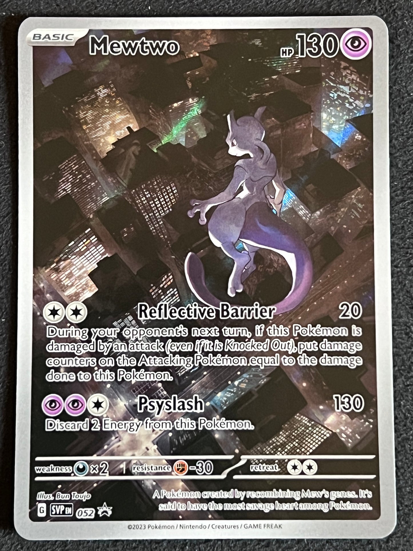 SVP052 Mewtwo Ex - Black Star Promo