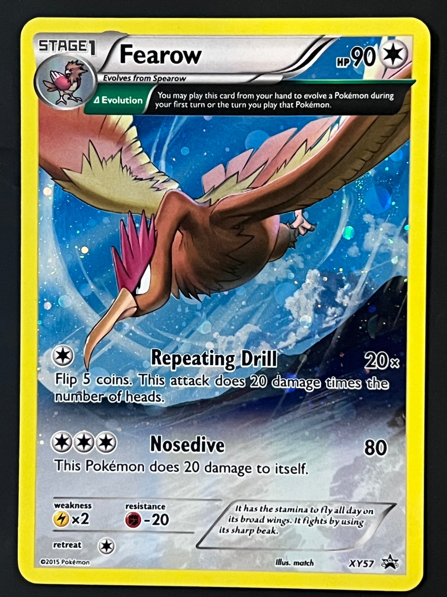 Fearow - XY57 Holo Promo Black Star