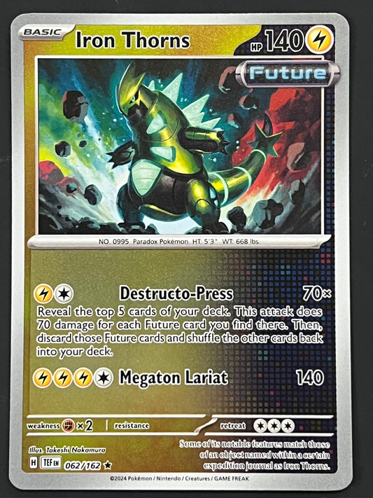 062/162 Iron Thorns - Pokémon Temporal Forces Rare Reverse