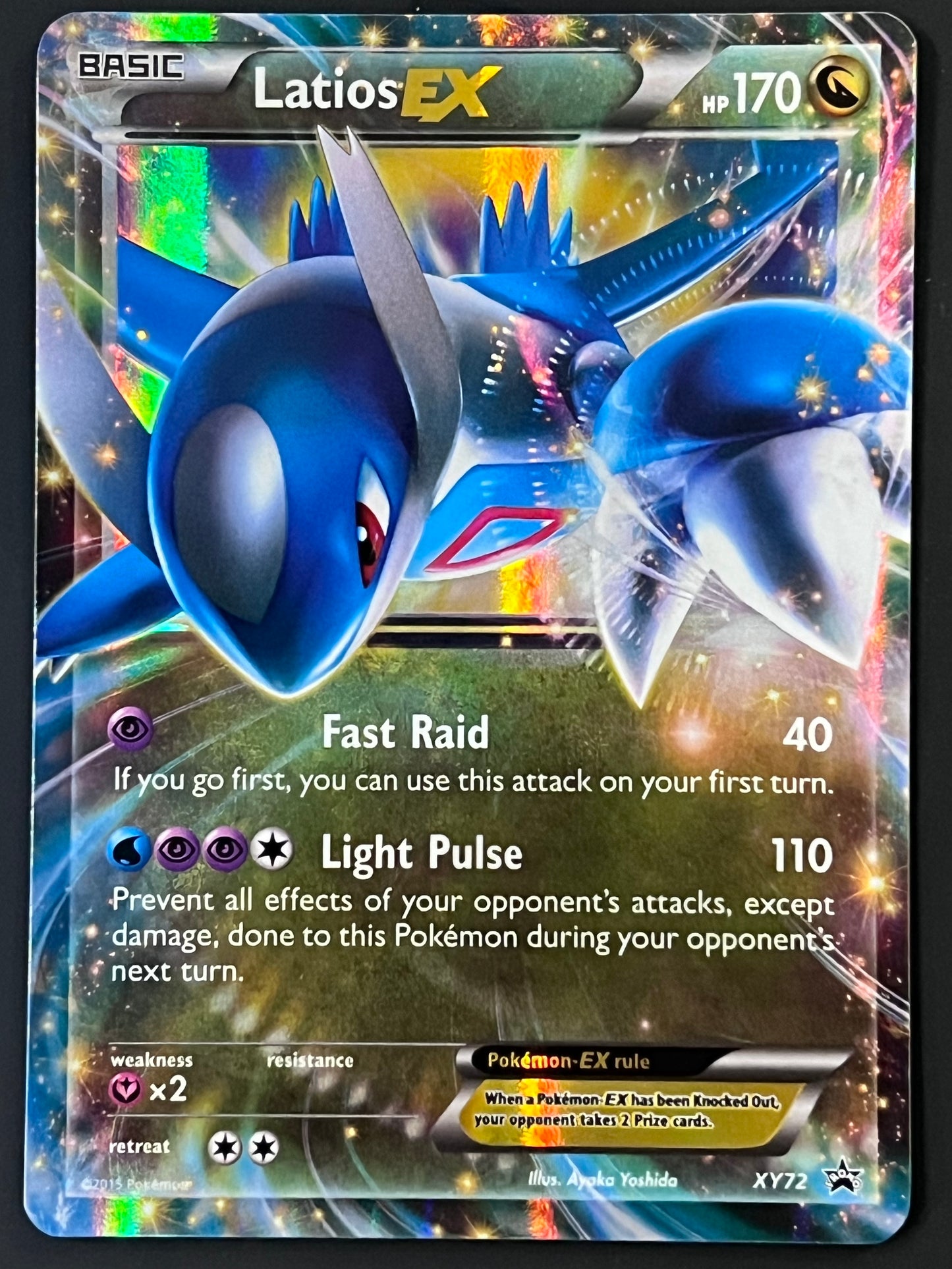 Latios EX - XY72 Holo Promo Black Star