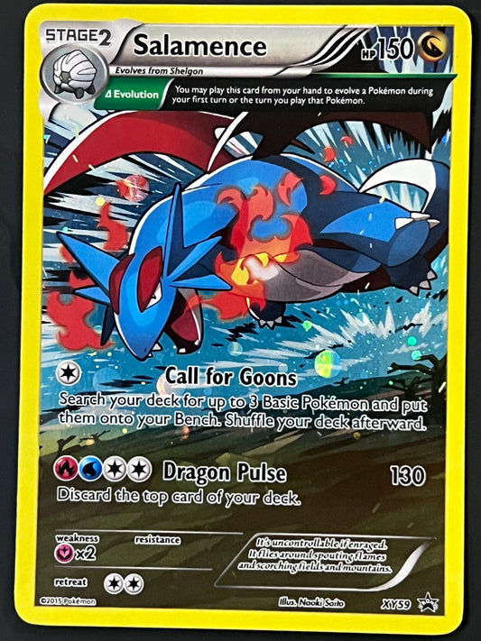 Salamence - XY59 Holo Promo Black Star