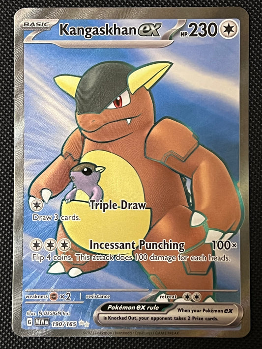 190/165 Kangaskhan Ex - Pokémon 151 Ultra Rare