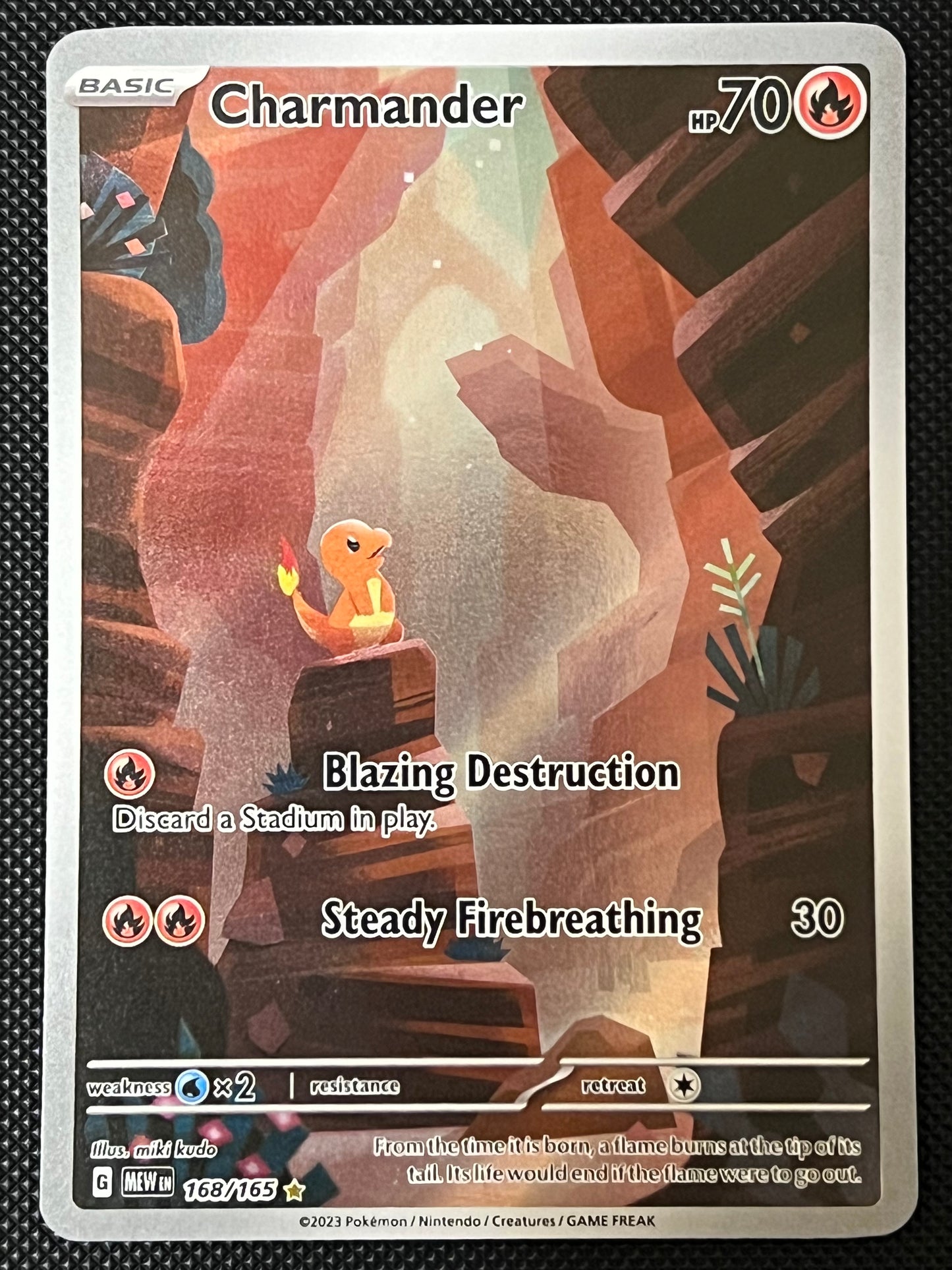 168/165 Charmander -  Pokémon 151 Illustration Rare