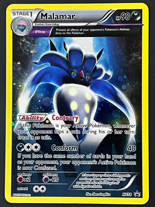 Malamar - XY58 Holo Promo Black Star