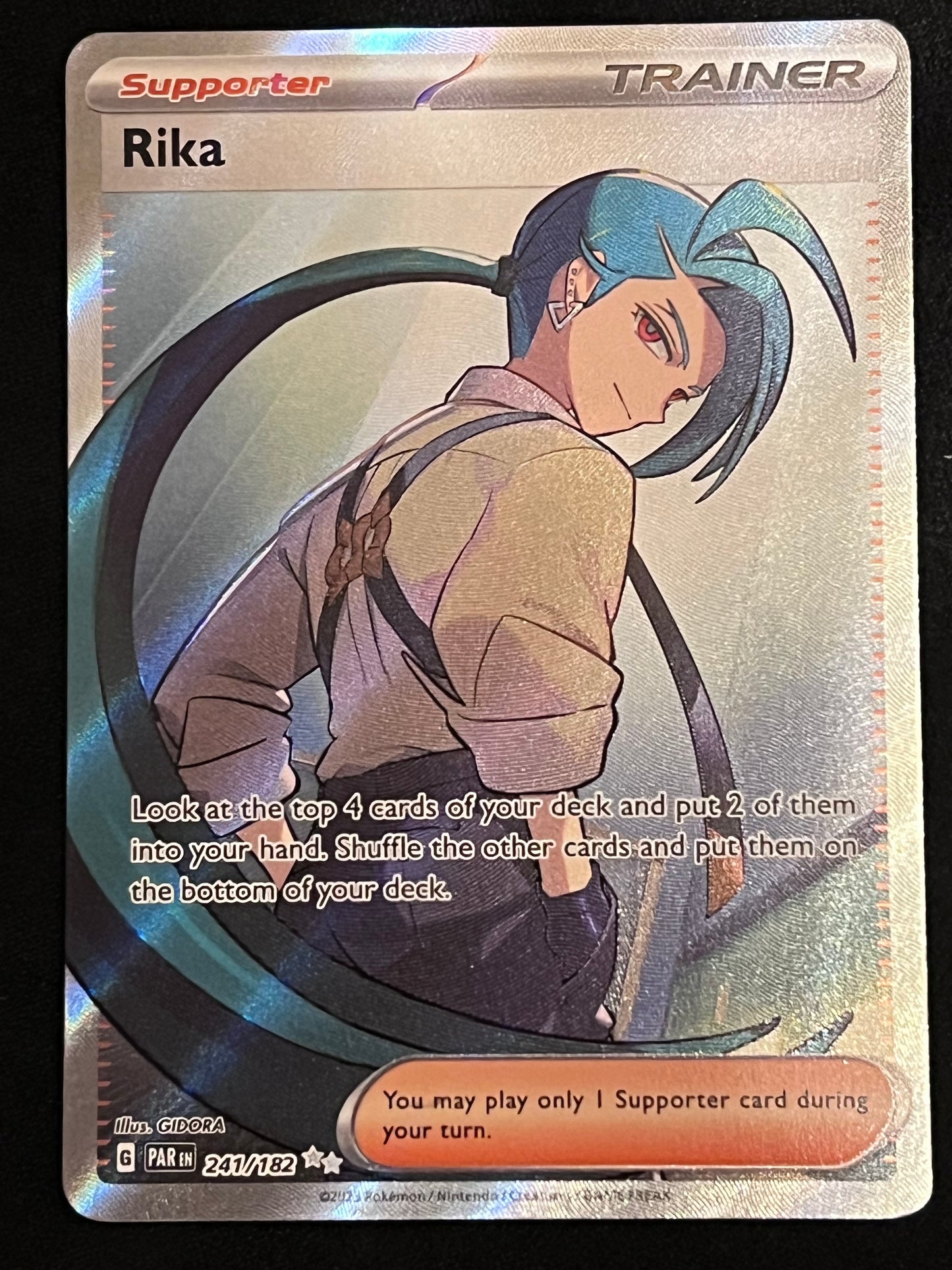 241/182 Rika - Pokémon Paradox Rift Ultra Rare