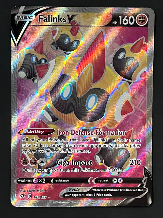 185/192 Falinks V - Pokémon Rebel Clash Full Art