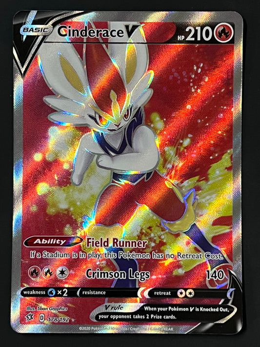 178/192 Cinderace V - Pokémon Rebel Clash Full Art