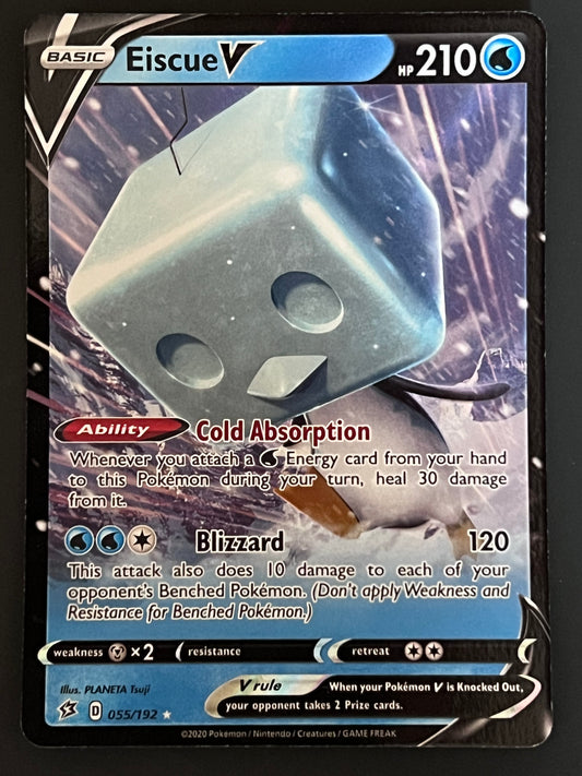 055/192 Eiscue V - Pokémon Rebel Clash Ultra Rare