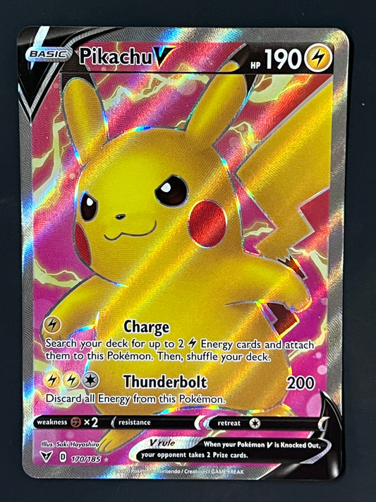 170/185 Pikachu V - Pokémon Vivid Voltage Full Art