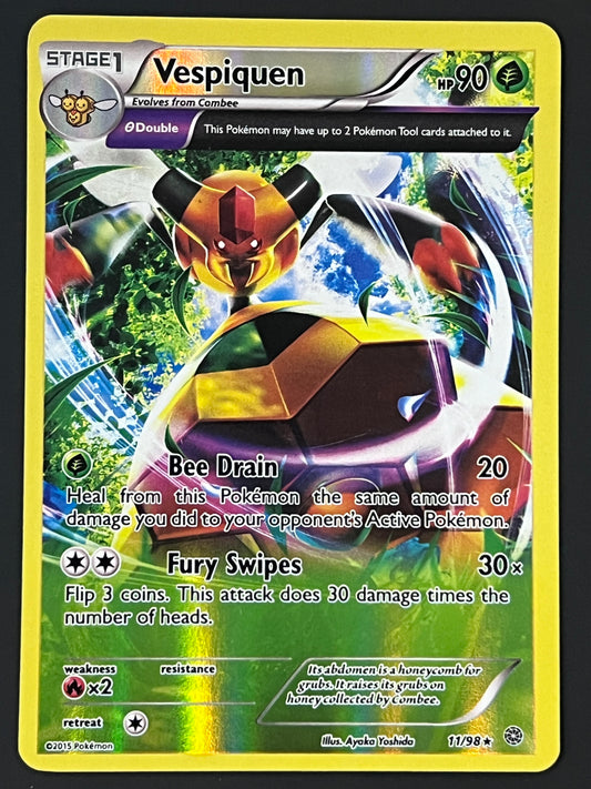 11/98 Vespiquen - Pokémon Ancient Origins Rare Reverse