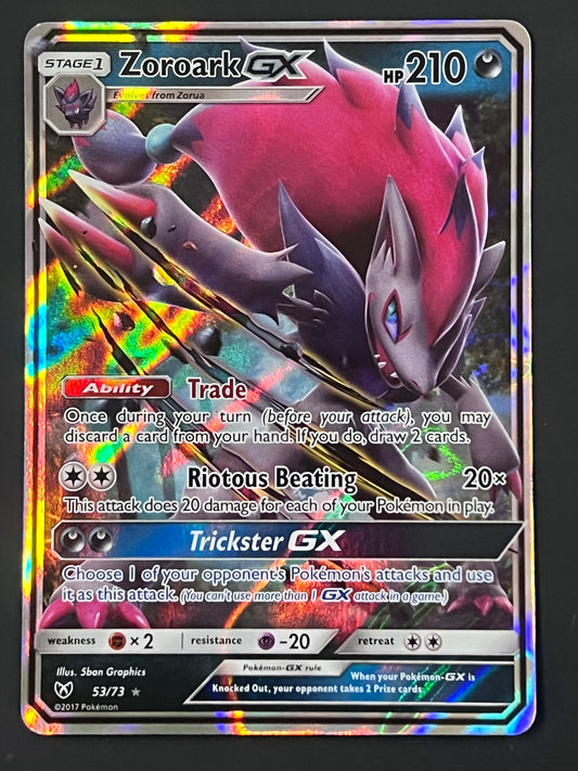 53/73 Zoroark Gx - Pokémon Shining Legends Ultra Rare