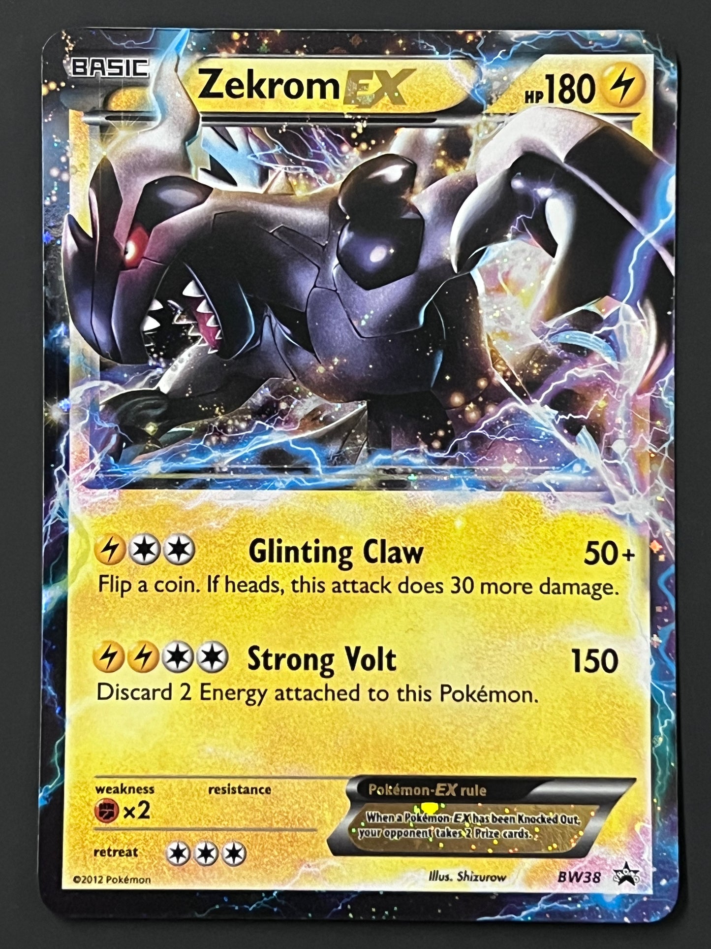 BW38 Zekrom Ex - Black Star Promo