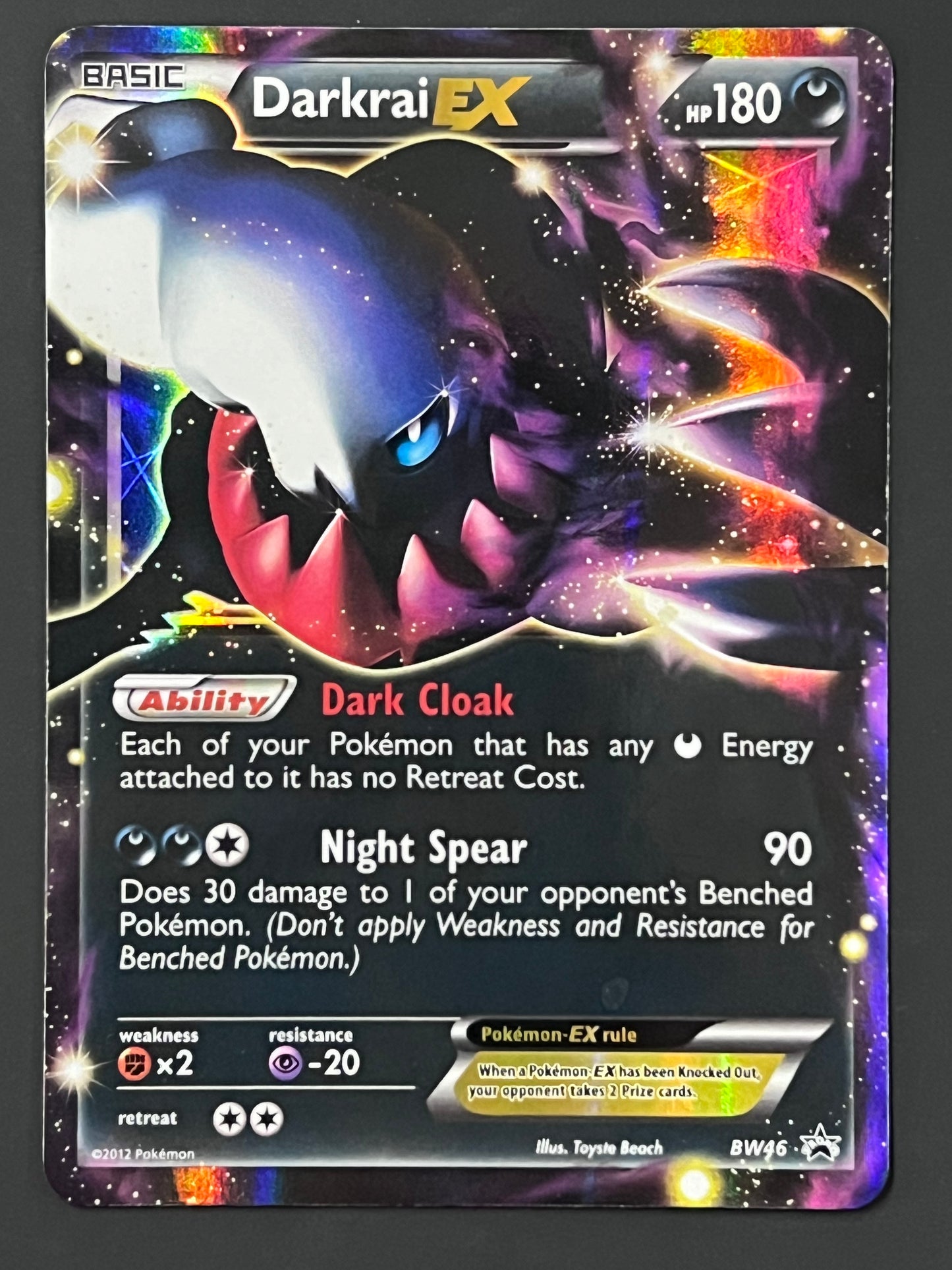 BW46 Darkrai Ex - Black Star Promo