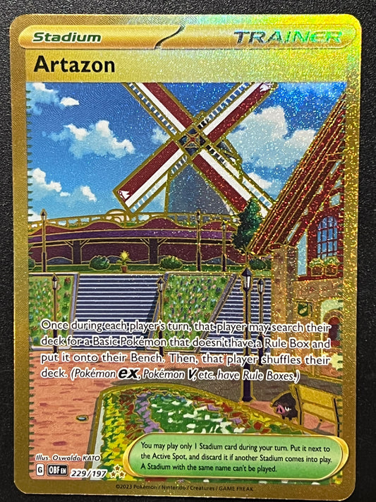 229/197 Artazon - Pokémon Obsidian Flames Hyper Rare