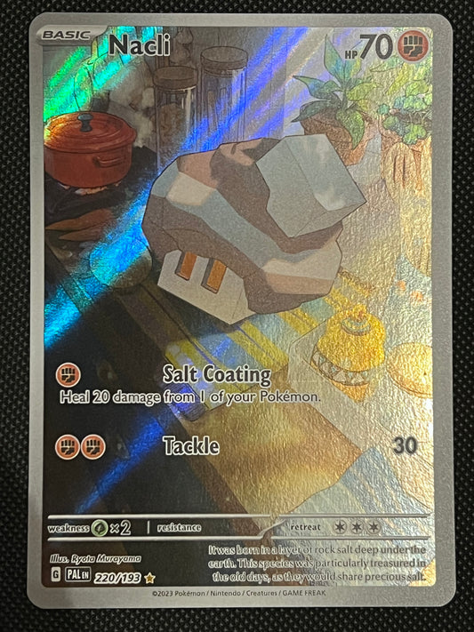 220/193 Nacli - Pokémon Paldea Evolved Illustration Rare