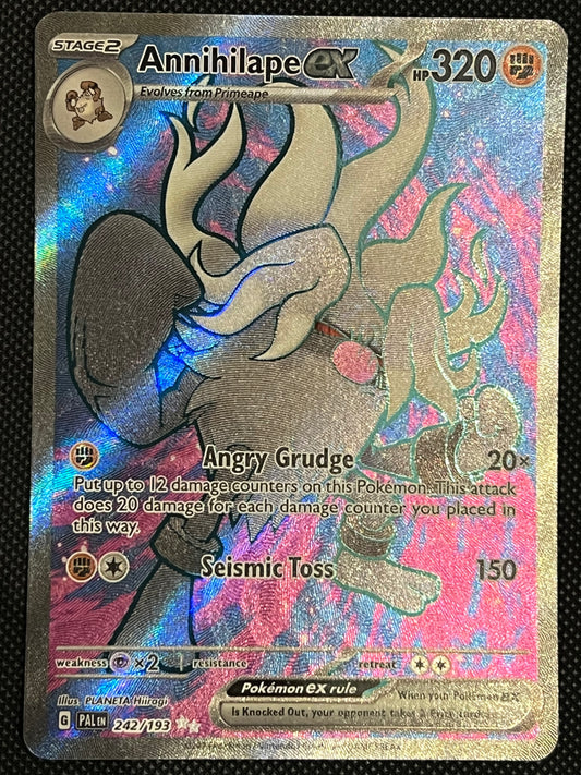 242/193 Annihilape Ex - Pokémon Paldea Evolved Ultra Rare