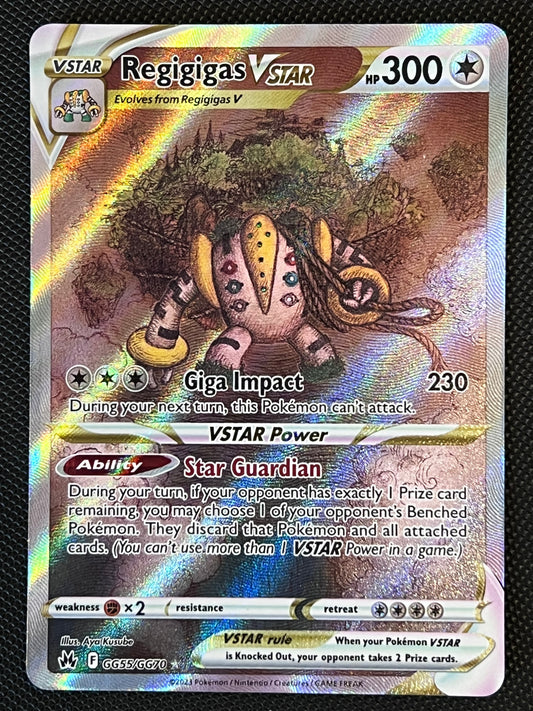 GG55/GG70 Regigigas VStar - Pokémon Crown Zenith Ultra Rare