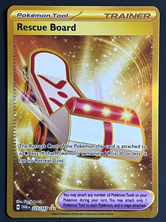 225/167 Rescue Board - Pokémon Twilight Masquerade Hyper Rare