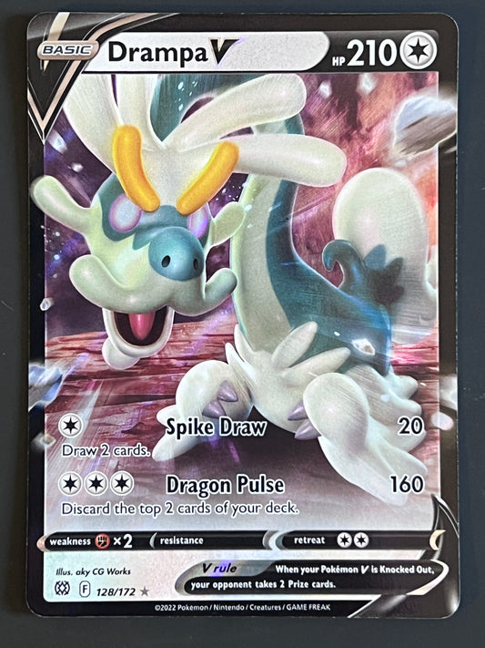 128/172 Drampa V - Pokémon Brilliant Stars Ultra Rare