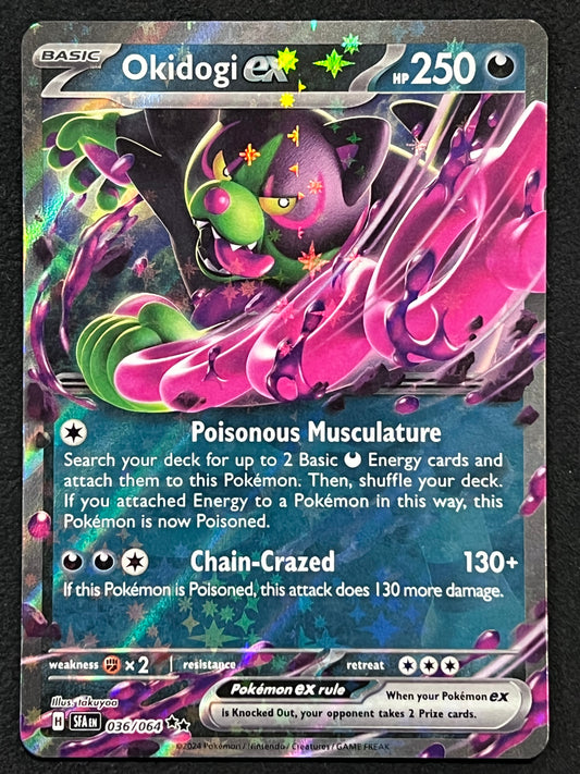 036/064 Okidogi Ex - Pokémon Shrouded Fable Double Rare