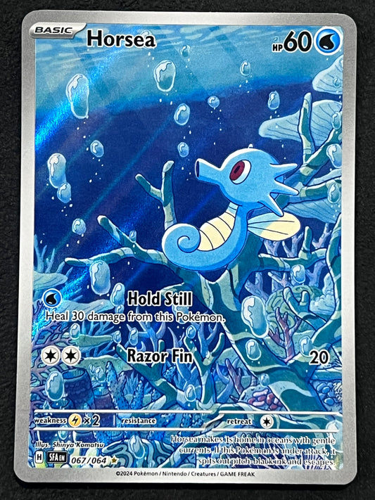 067/064 Horsea - Pokémon Shrouded Fable Illustration Rare