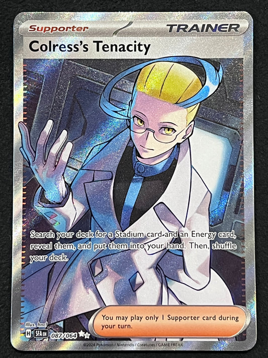 087/064 Colress’s Tenacity - Pokémon Shrouded Fable Ultra Rare