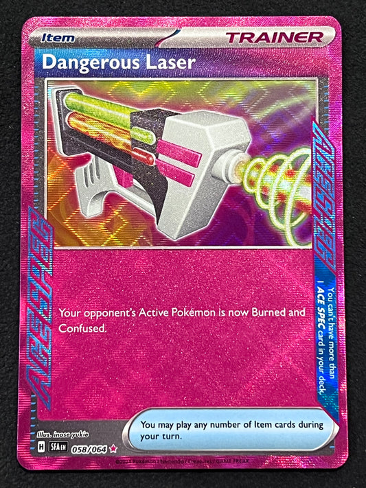 058/064 Dangerous Laser - Pokémon Shrouded Fable Ace Spec