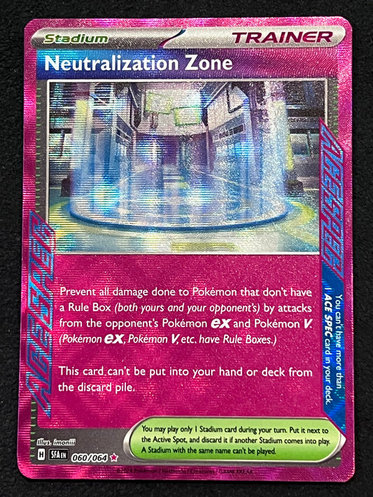 060/064 Neutralization Zone - Pokémon Shrouded Fable Ace Spec