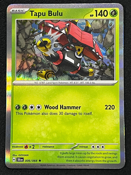 006/064 Tapu Bulu - Pokémon Shrouded Fable Rare Holo