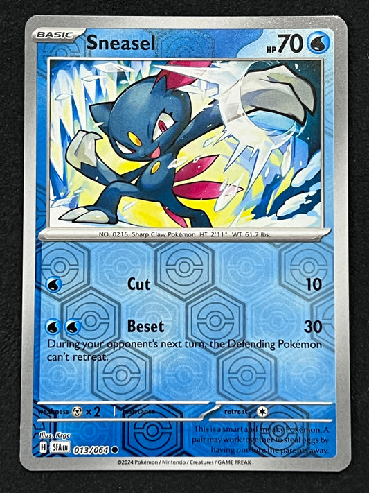 013/064 Sneasel - Pokémon Shrouded Fable Common Reverse