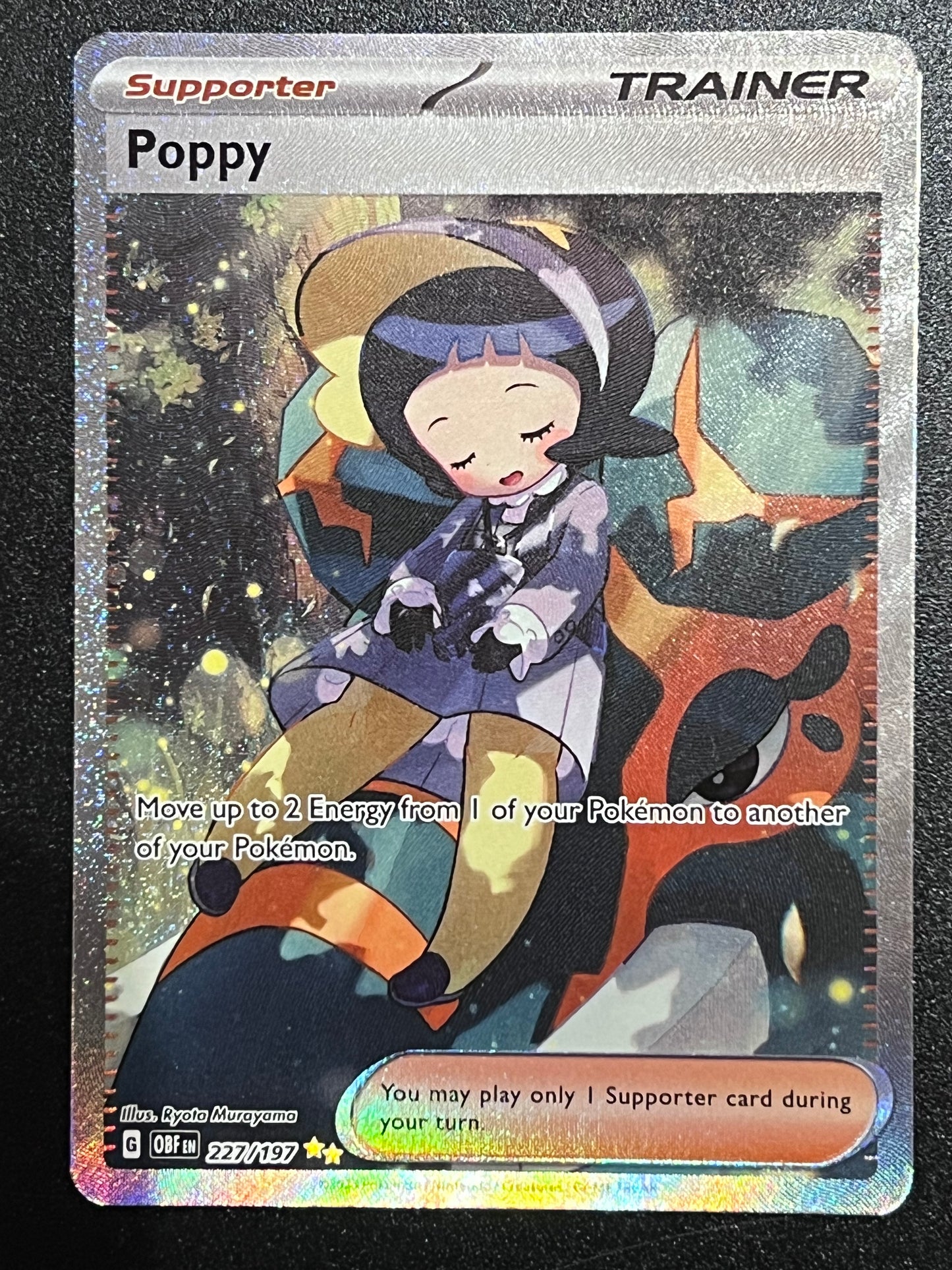 227/197 Poppy - Pokémon Obsidian Flames Special Illustration Rare