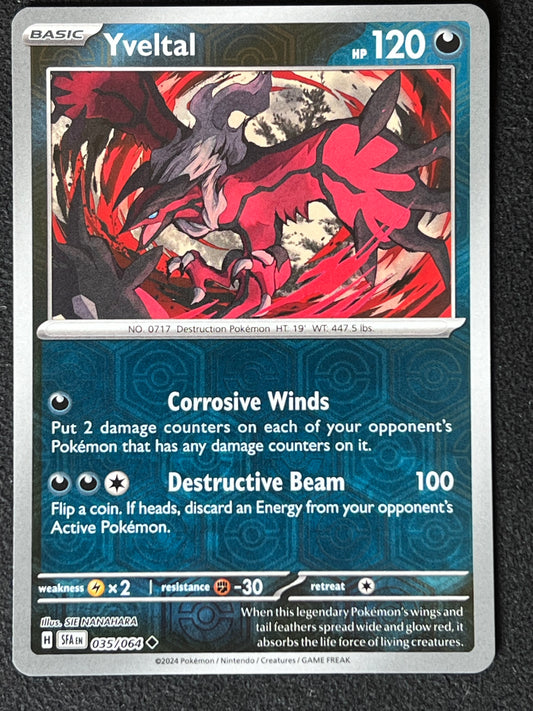 035/064 Yveltal - Pokémon Shrouded Fable Uncommon Reverse