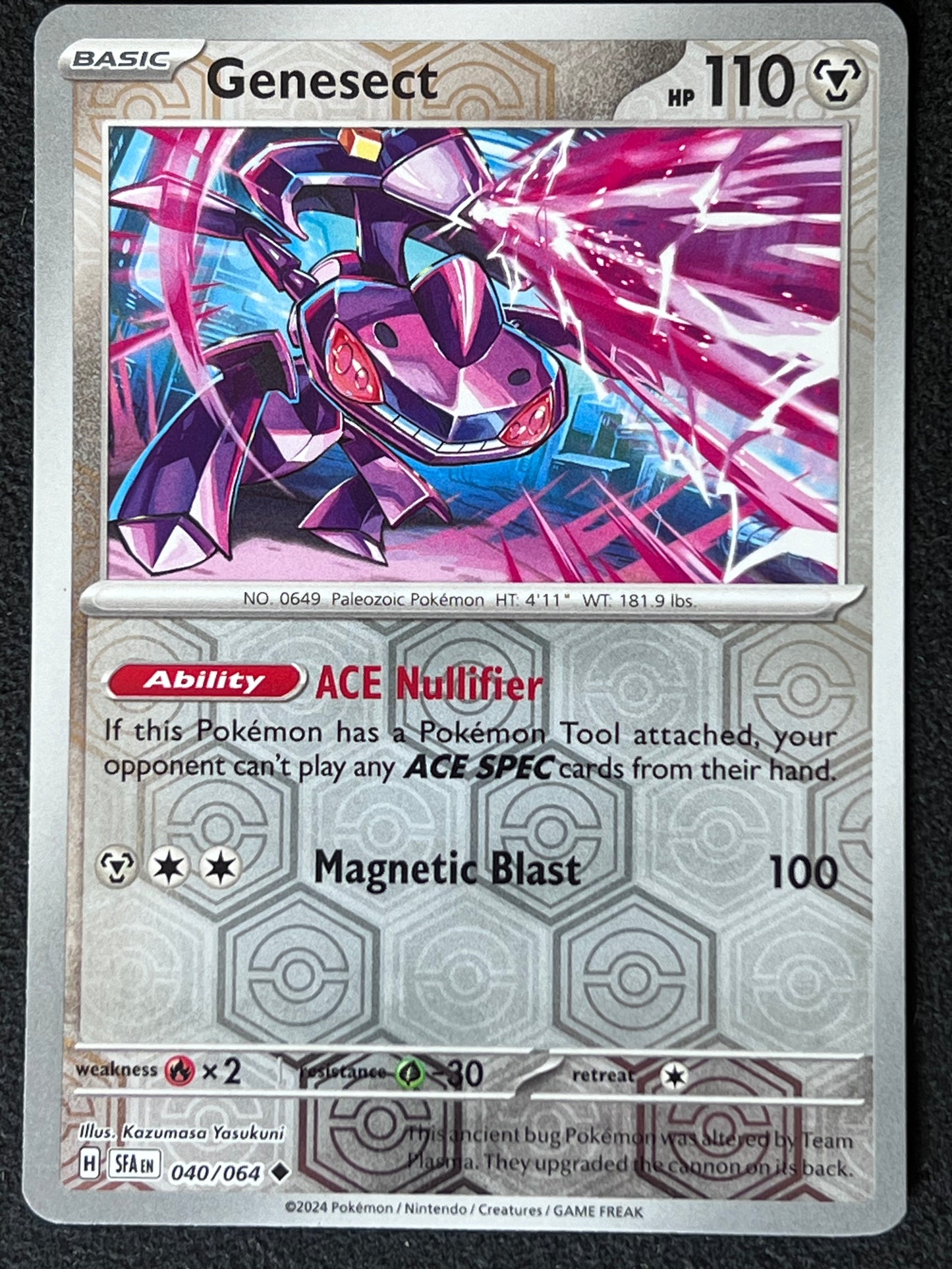 040/064 Genesect - Pokémon Shrouded Fable Uncommon Reverse