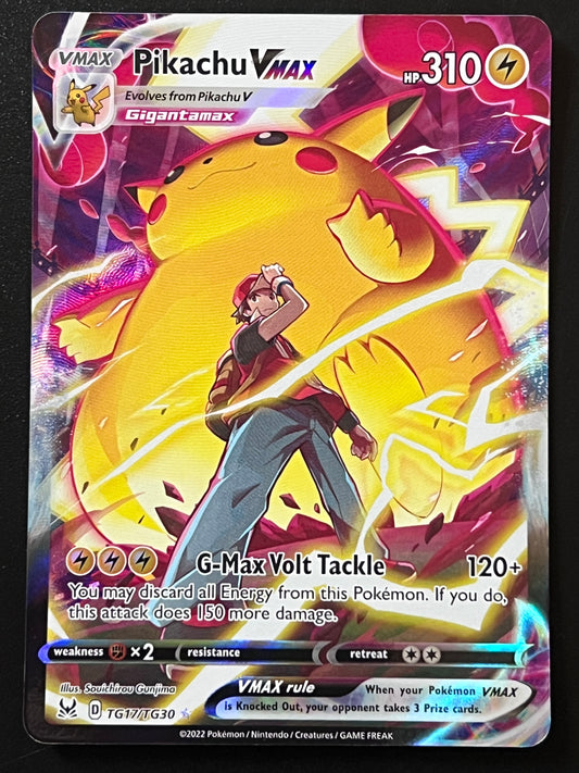 Pikachu Vmax - TG17/TG30 Lost Origin Rare Holo